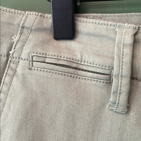 Lands' End Womens 16 Green Chino Ankle Pants Classic Style - Picture 4 of 7